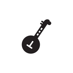 Instruments Music Veena Solid Icon