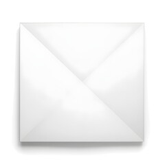 white envelope or email icon isolated on white