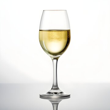 glass of white wine