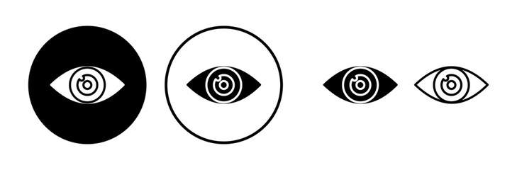 Eye icon. Look and Vision icon. Eye vector icon