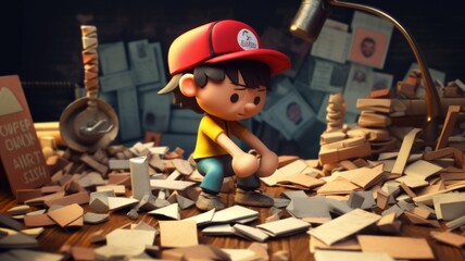 International day against child labor June 12th Generative AI