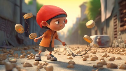 International day against child labor June 12th Generative AI