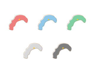 高知県　地図（イラスト）