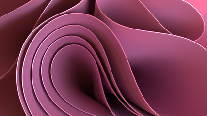 Lilac 3D digital abstract background