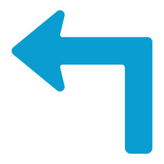 Turn Left Icon