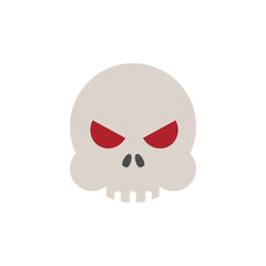 skull head illustration