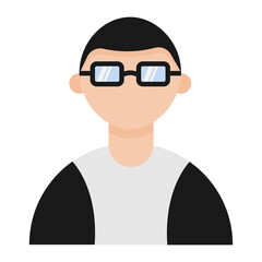 teacher icon in minimalistic style