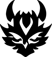 black evil icon
