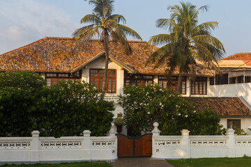 Colonial style house in Galle, Sri Lanka
