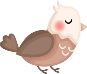 a vector of a bird 