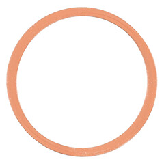 orange oil paint circle