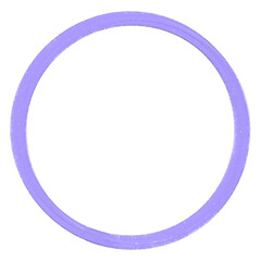 purple oil paint circle