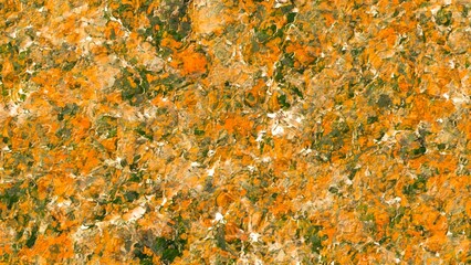 Watercolor background blends with graphic design of painting on canvas. colorful beige tone artwork