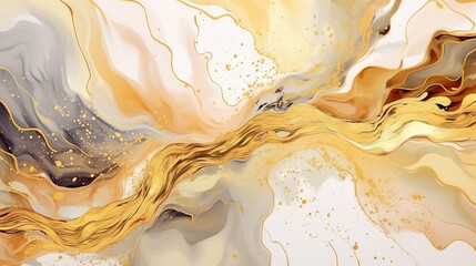 Abstract fluid art wallpaper with watercolor. 