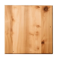 Wooden board , transparent background, PNG ,Generative AI