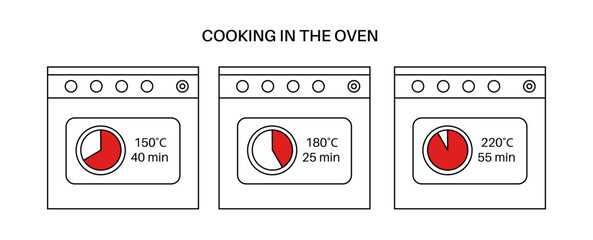 Cooking in the oven