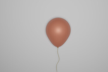 red balloon isolated on white, orange, Set, Bollon, emoji, fun, card, wallpaper, bubble, background