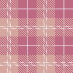  Tartan seamless pattern, brown and pink can be used in the design. decorate fashion clothes Bedding, curtains, tablecloths