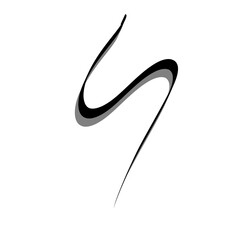 Hand drawn abstract organic shapes background.