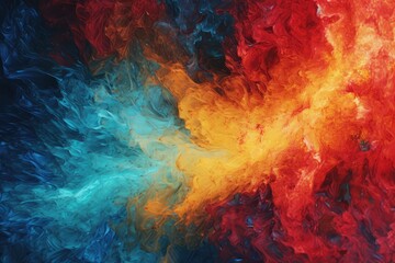 Obraz na płótnie Canvas abstract color . Generative AI