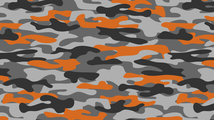 Vector camo pattern seamless camoflage repeatable texture © inhabitant_b