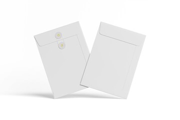 Blank String envelope mockup