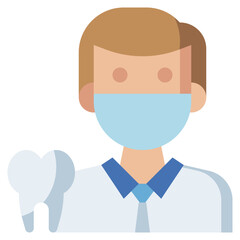 dentist line icon,linear,outline,graphic,illustration