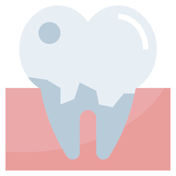 odontolith line icon,linear,outline,graphic,illustration