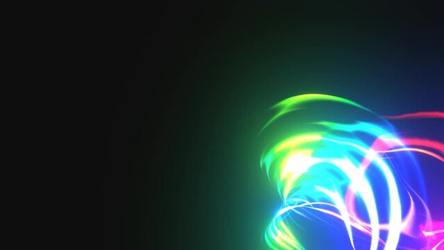 Lichtschweif, Lighttrails, Glasfaser FTTH Highspeed Internet DSL VPN-Tunnel, Daten Sicherheit, Security, Multimedia, 4K, UHD, AI, KI, lila, blau, violett, regenbogen