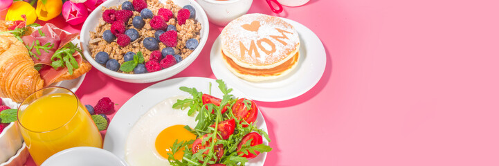 Mothers day Brunch background