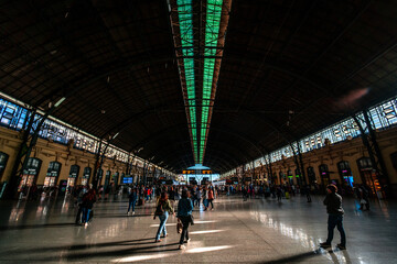 Fototapeta premium Street photography of Valencia in Spain