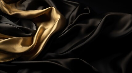 Fototapeta premium Silk fabric background. AI generative image.