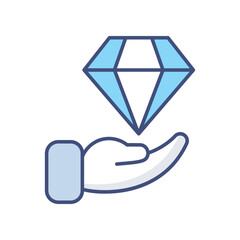 Product Quality icon vector stock illustration.