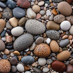 Fototapeta na wymiar pebbles on the beach