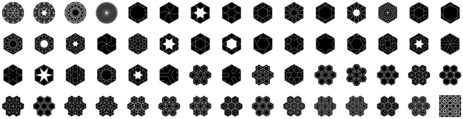 Set Of Design Icons Isolated Silhouette Solid Icon With Modern, Template, Graphic, Illustration, Banner, Design, Vector Infographic Simple Vector Illustration Logo