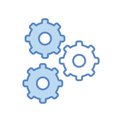Workflow icon vector stock illustration.