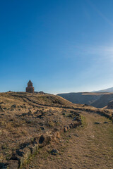 Photographs taken from various angles of the ruins of Ani in the province of Kars on the border with Armenia.
