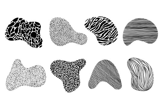 Collection of abstract shapes