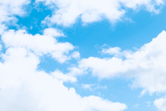 blue sky with clouds