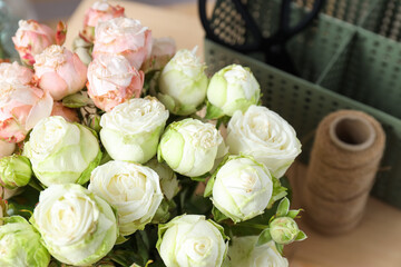 Concept of different occupation, job of florist