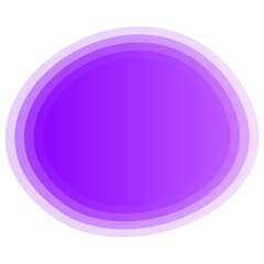 Blur Gradient Purple Irregular Freeform Organic Shape