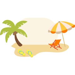 Obraz premium Summer Banner