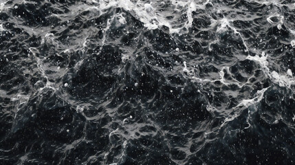 Fototapeta na wymiar Abstract background of water with waves and foam, Texture of water, Generative AI