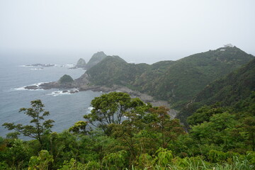 Cape Sata or Sata Misaki in Kagoshima, Japan - 日本 鹿児島 佐多岬