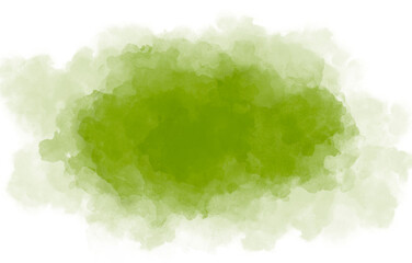 green water color