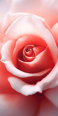 Close-up of a rose on a light background