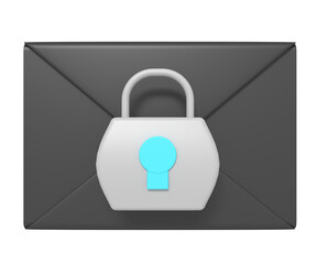 envelope padlock security