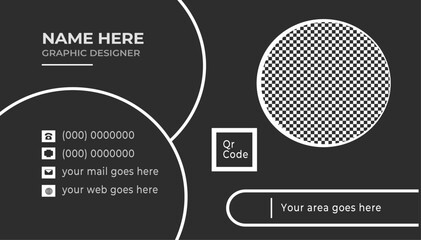 Modern and simple business card design, illustration design with front and back presentation, Corporate Business Card Layout, Creative business card, name card, visiting cards, visit card, co