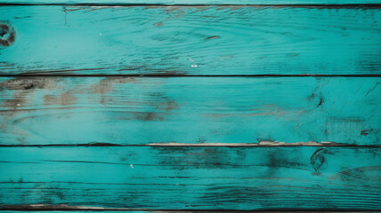 turquoise wood background created using generative Ai tools