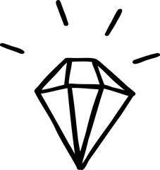 Doodle Shining Diamond